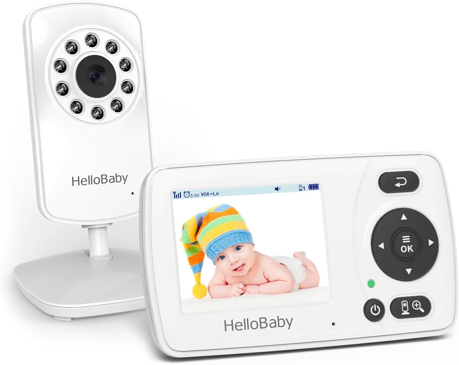Video Baby Monitor with Digital Camera and Audio