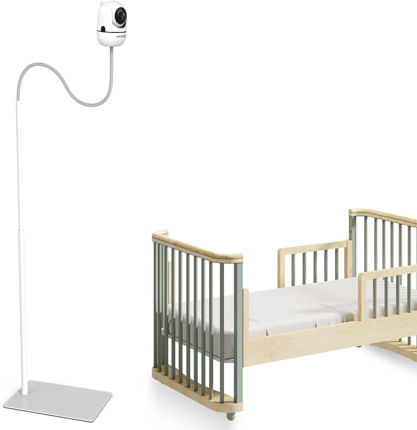 Baby Monitor Floor Stand - Adjustable Height Camera Mount