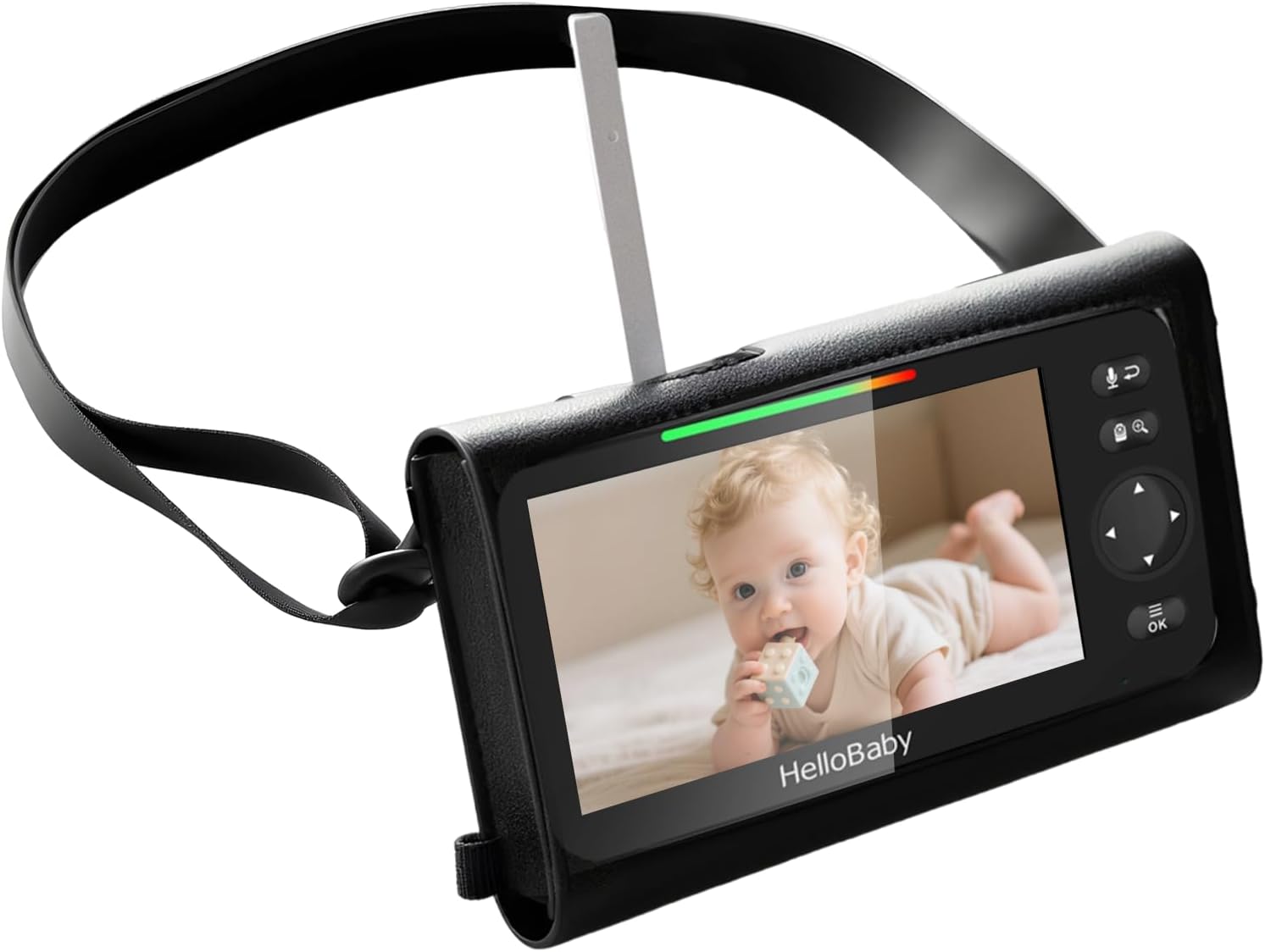 Baby Monitor Case Resistant Travel Case with Carrying Strap